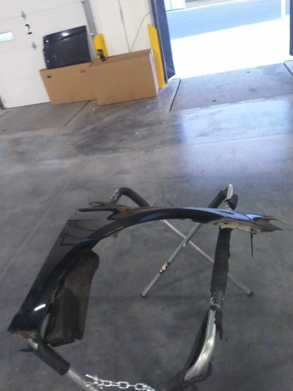2015 Volkswagen Golf Right Fender Black Good Condition 307327 NJ25-22674-568636