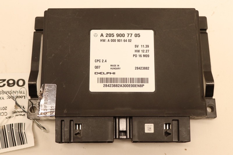2017 MERCEDES C-CLASS C300 W205 SEDAN AWD A/T TRANSMISSION CONTROL MODULE OEM