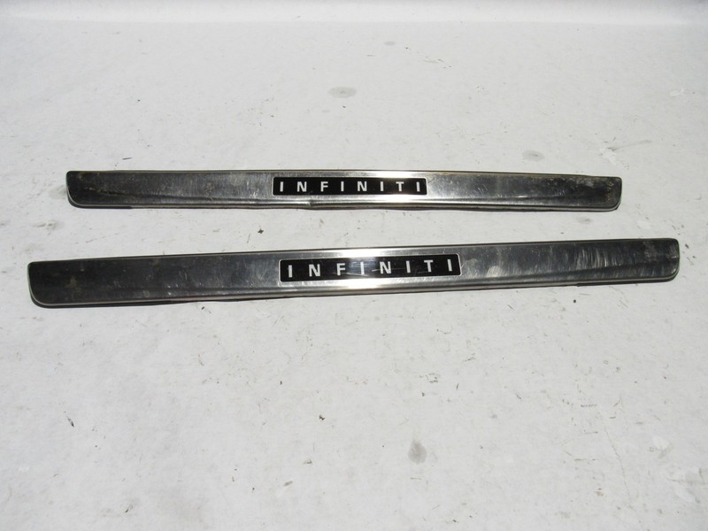 Infiniti JX35 2013 Front Left Right Door Sill Scuff Set 12-13 *