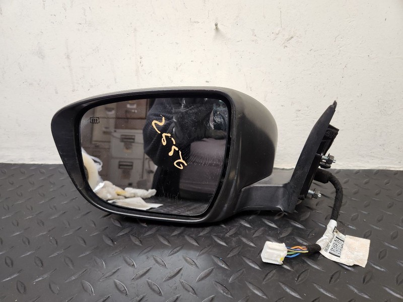 14-16 Nissan Rogue Left Driver Heated View Mirror W/ Camera White OEM 963024BA3A