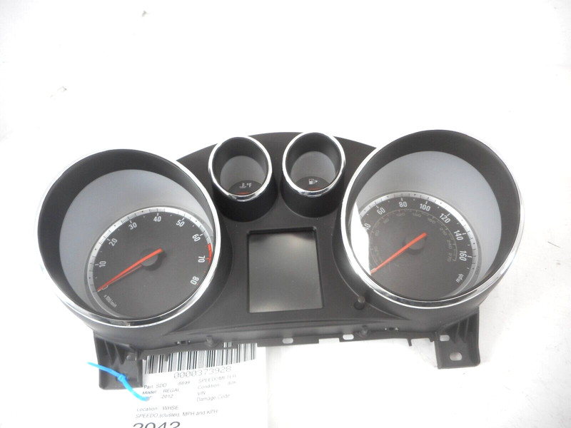12 Buick Regal Speedometer Instrument Cluster MPH 80K OEM 22840504