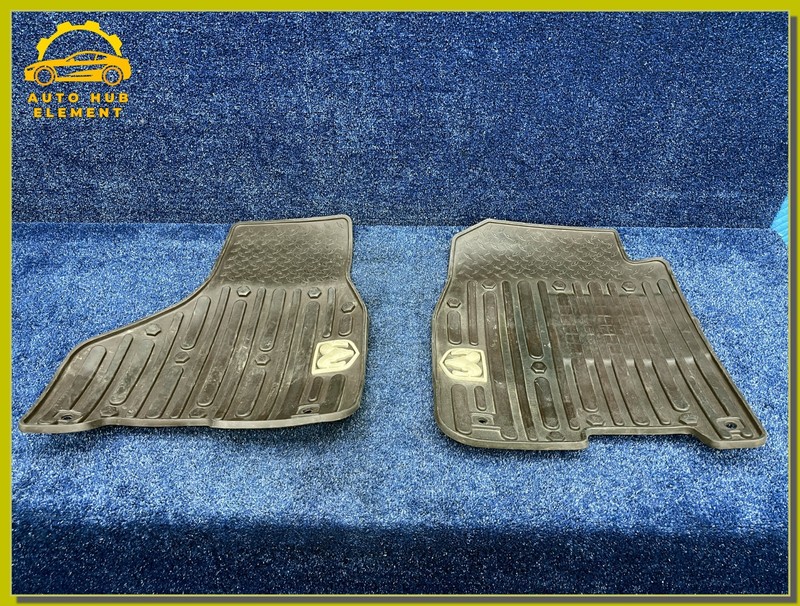 2013-2018 RAM 1500 Crew Cab All-Weather Rubber Floor Mat Set Front and Rear OEM