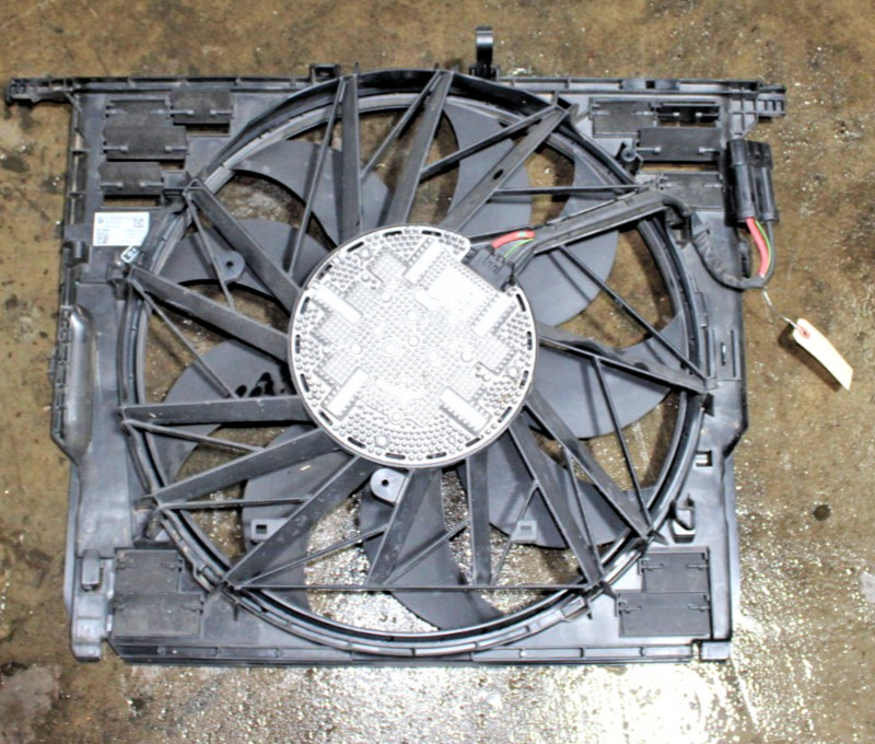 11-16 BMW 550i 650 F10 F12 Cooling Fan Assembly V8 TESTED 8509743 OEM 12 13 14