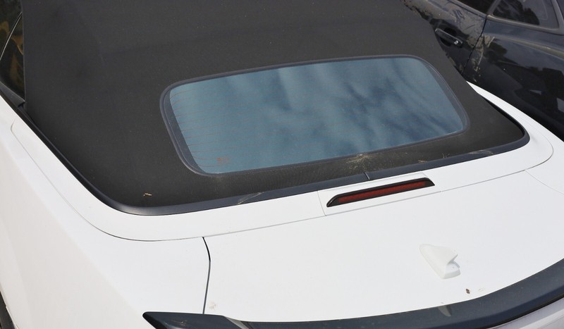 2011-2015 Camaro Convertible Rear Trim Panels w/ Seal & 3rd Brake Light USED GM