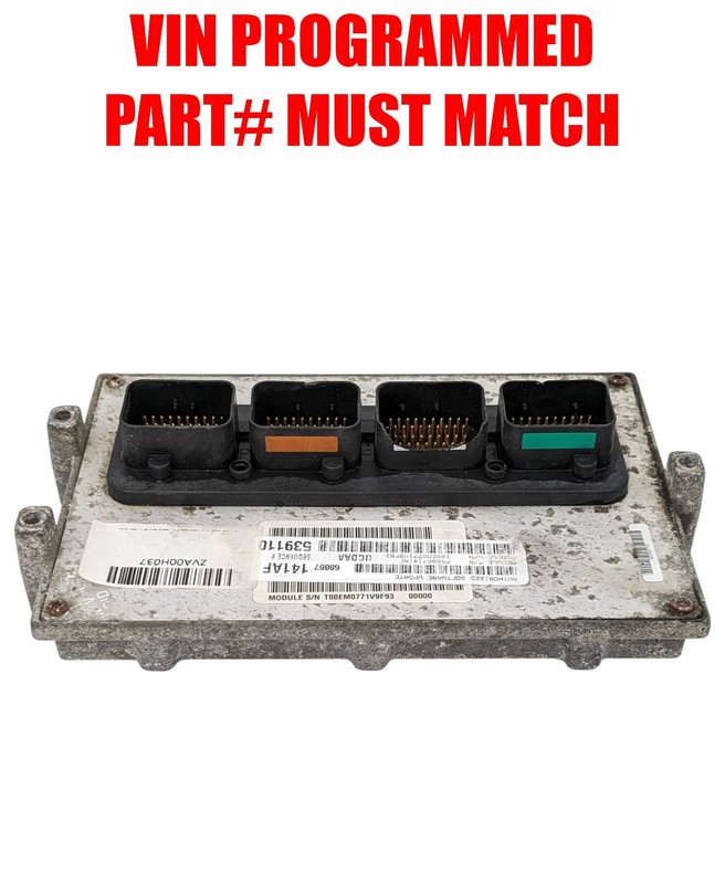 2011 Ram 1500 5.7L Engine computer P68067141 "YOUR VIN PROGRAMMED" ECM PCM ECU