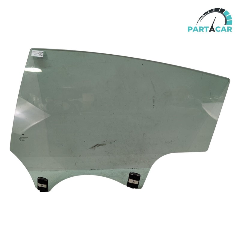 2018-2023 Tesla Model 3 M3 Rear Left Driver Side Window Glass Clear Tint OEM