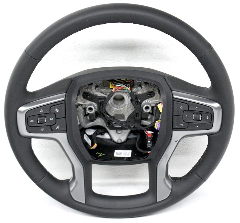 OEM Black Leather Steering Wheel For Chevrolet Silverado, GMC Sierra84946346