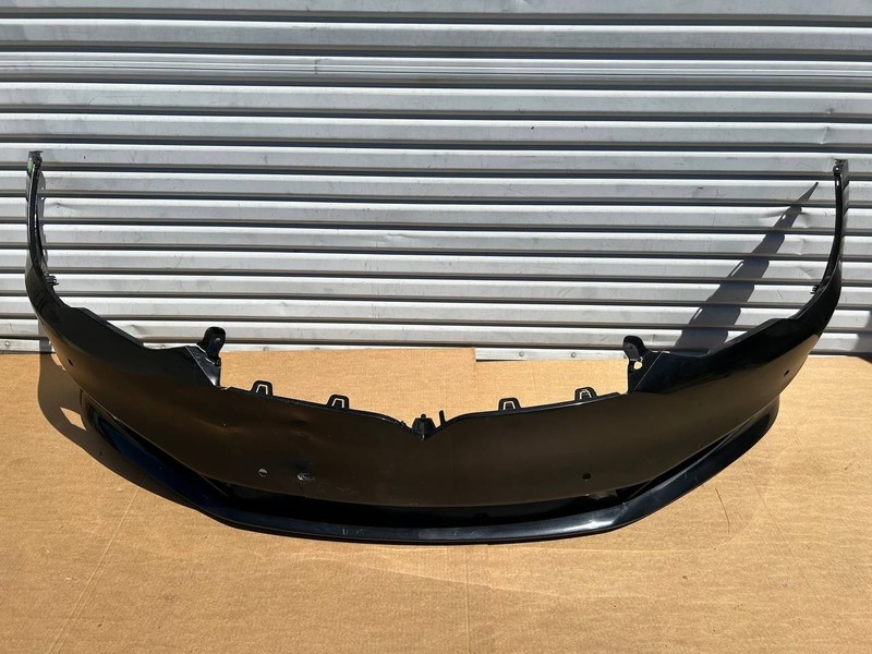 ✅21+ Tesla Model X Front Bumper Cover Blackw/Sensor Holes /cracked