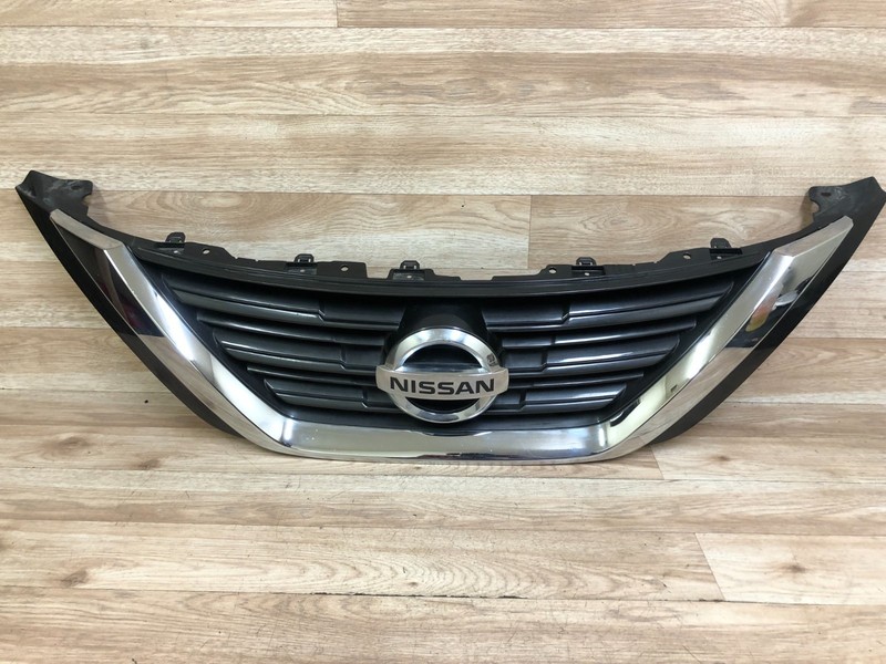 NISSAN ALTIMA OEM FRONT RADIATOR HOOD GRILLE GRILL BLACK CHROME 2016-2018
