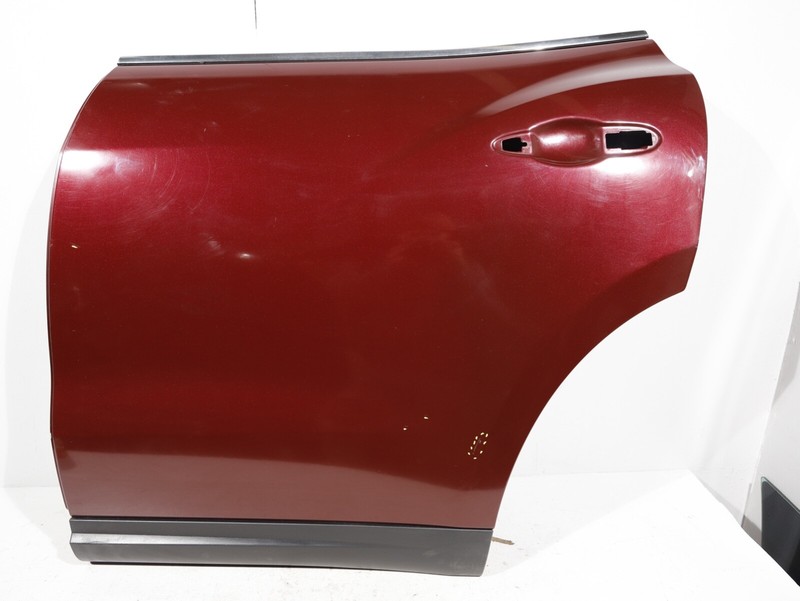 17-20 Maserati Levante Rear Left Driver Side Door Shell Rosso Red 129B OEM 69k
