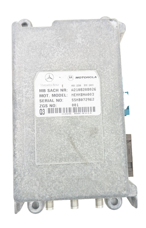 00-06 Mercedes W220 SL500 S500 CL500 Voice Command Control Module 2108208026 OEM