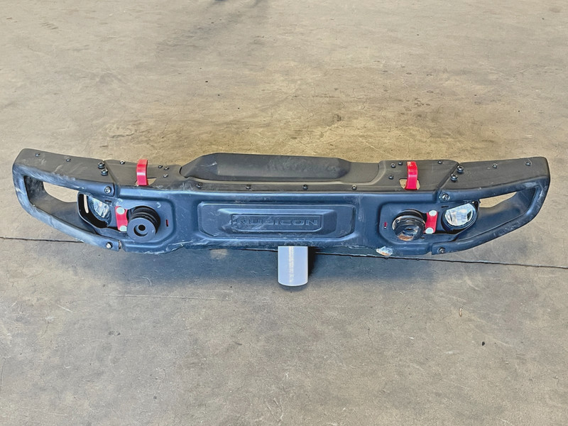 ⭐2012-2018 JEEP WRANGLER RUBICON COMPLETE FRONT BUMPER COVER SUPPORT OEM LOT2653