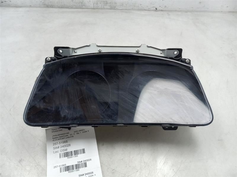 2008 LEXUS LS600HL LWB 5.0L 4WD AT SPEEDOMETER INSTRUMENT CLUSTER ASSEMBLY
