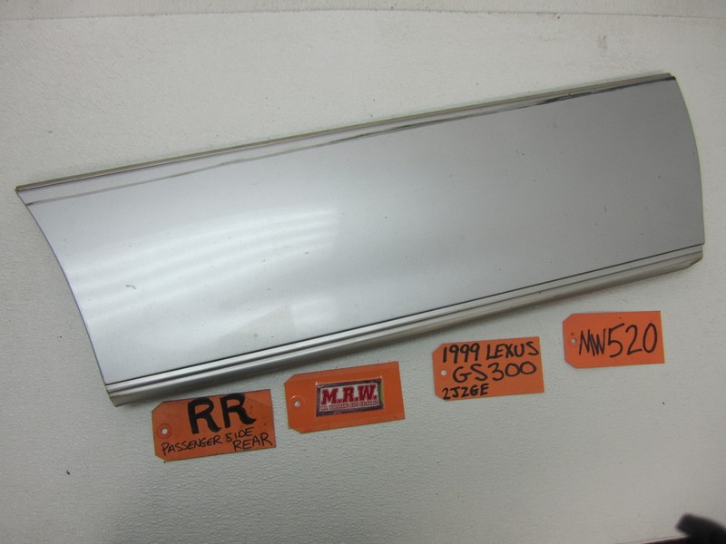 MOLDING MOULDING DOOR PANEL RIGHT REAR BACK SIDE COVER CAP TRIM fits GS300 98-05