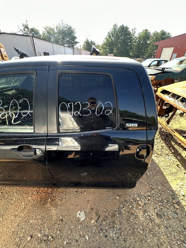 2007-2013 TOYOTA TUNDRA EXTENDED CAB REAR LEFT DRIVER SIDE DOOR OEM BLACK 202