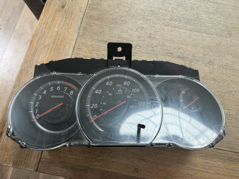 Speedometer Cluster MPH Without CVT With ABS Fits 10-11 VERSA MILES 226,246