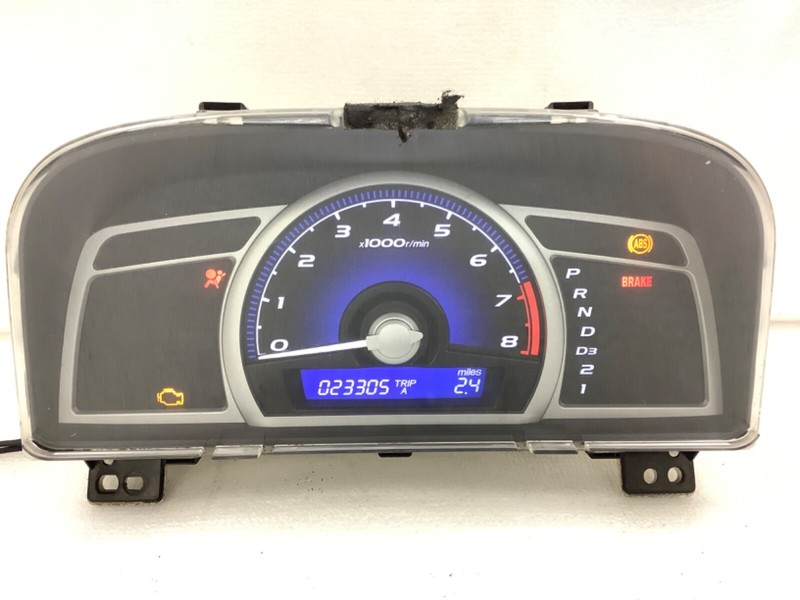 2006 Civic 2Dr LX AT Instrument Cluster Speedo Tacho Meter Gauges 23k OEM