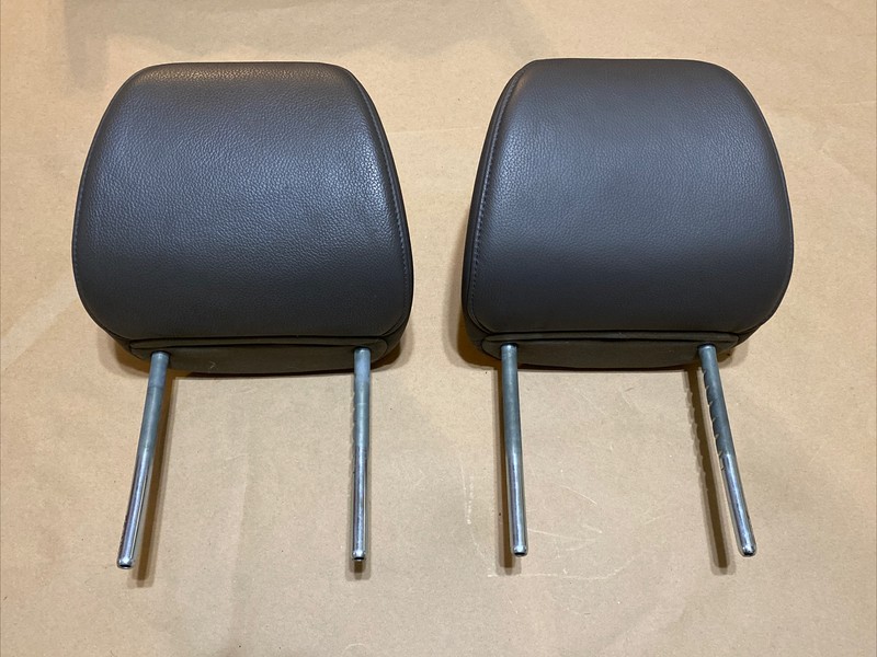 11-17 Honda Odyssey Front Driver Passenger Seat Head Rest Headrest Gray Grey CB