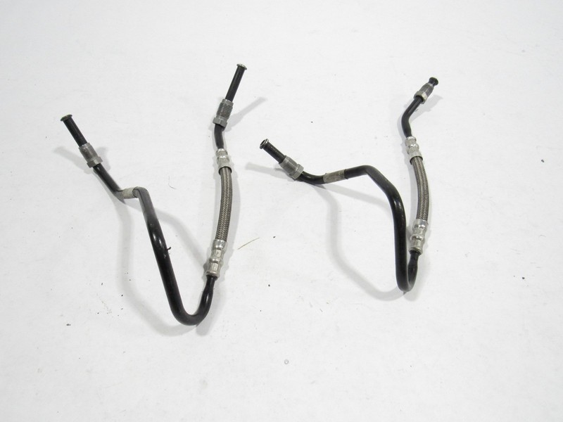 14-16 Porsche Cayman 2014 ABS Brake Line Pipe Hose Tube Set Pair 2 PCS ;:A