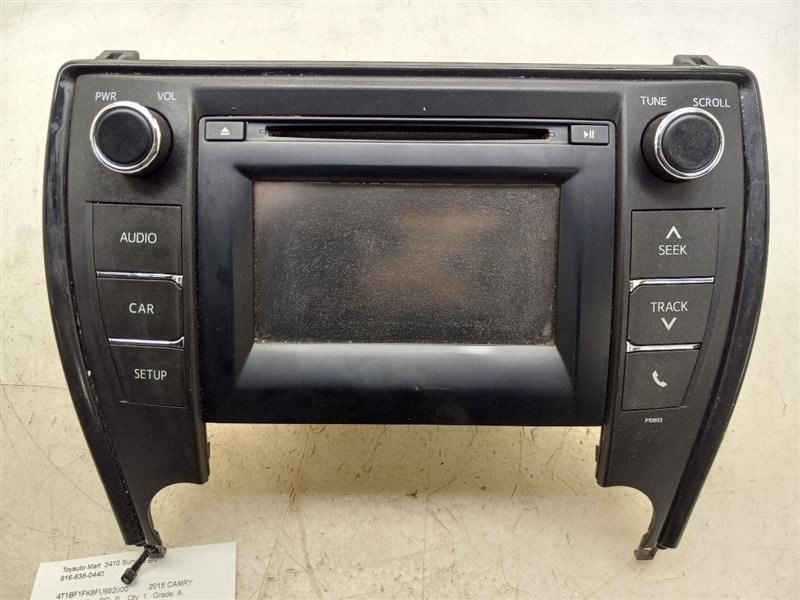 Audio Equipment Radio Display And Receiver Fits 15 CAMRY