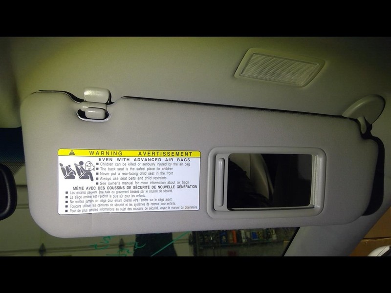 Passenger Sun Visor Illuminated Fits 07-09 LEXUS ES350 1528668
