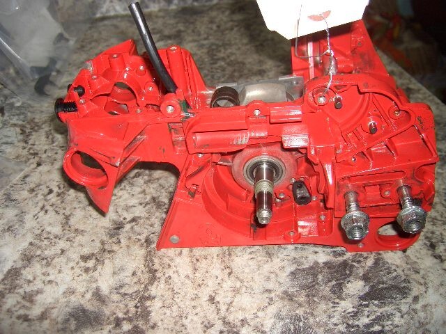 Shindaiwa 491s crank casechainsaw part only bin 537