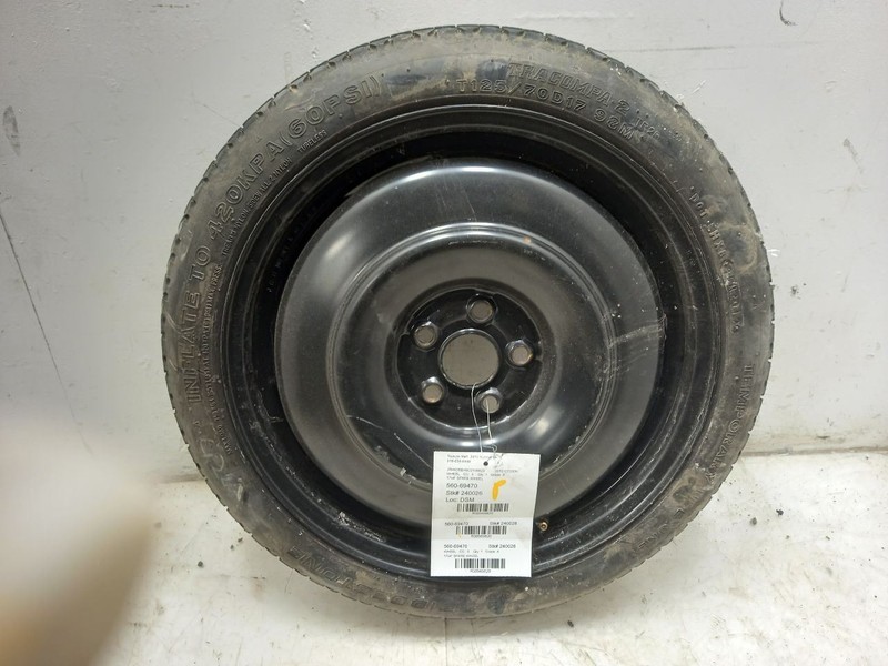 11-17 LEXUS CT200H 17X4 SPARE WHEEL
