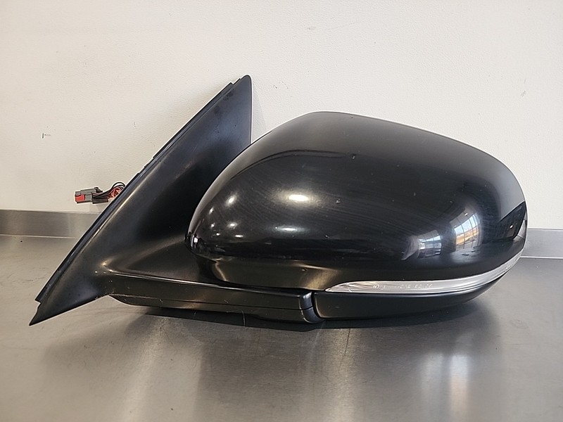 2011 THRU 15 Jaguar Xj Left Mirror Blind Spot BLACK Turn Signal OE LH Sedan