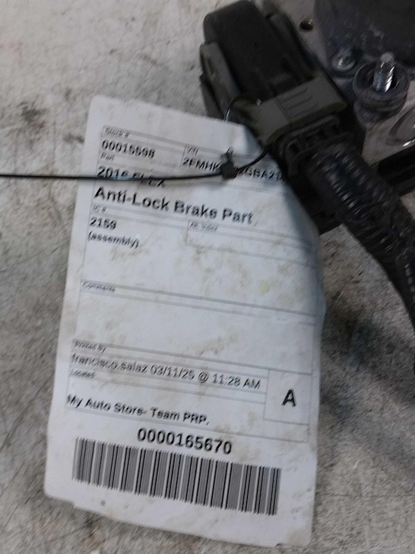 2016 Ford FLEX ABS Pump and Motor Assembly OEM DA832C215BA 187K Miles