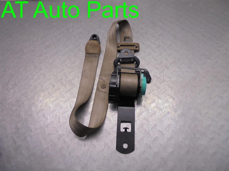 97 DODGE GRAND CARAVAN PASSENGER RIGHT 3ND ROW REAR SEAT BELT RETRACTOR TAN OEM
