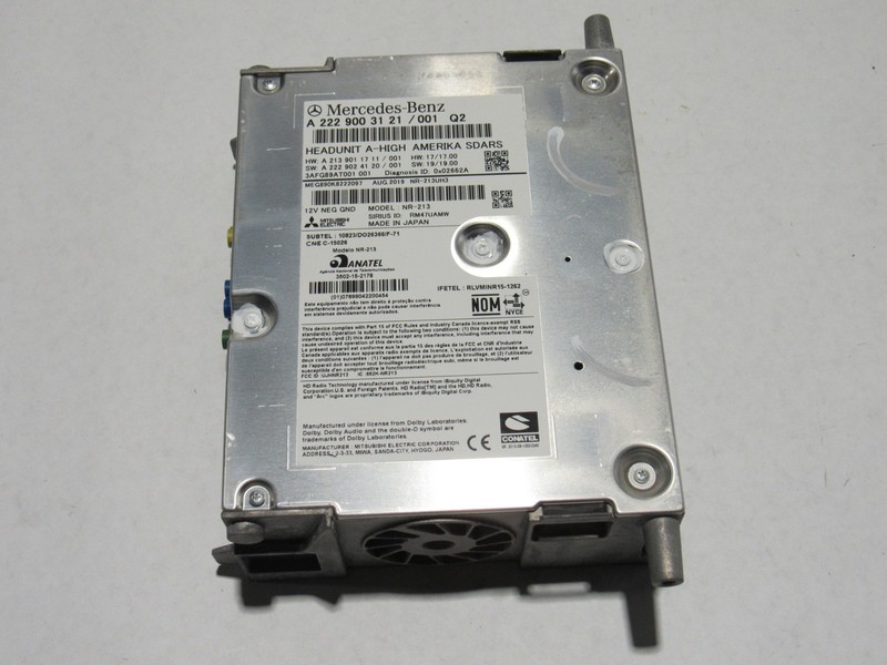 Mercedes S560 2020 W222 Radio Equipment Receiver Control Module Unit 18-20 ;