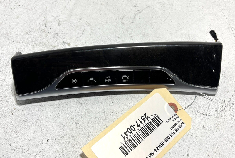 2014-2017 MERCEDES BENZ S550 LANE PARK ASSIST CAMERA CONTROL PANEL FRONT OEM