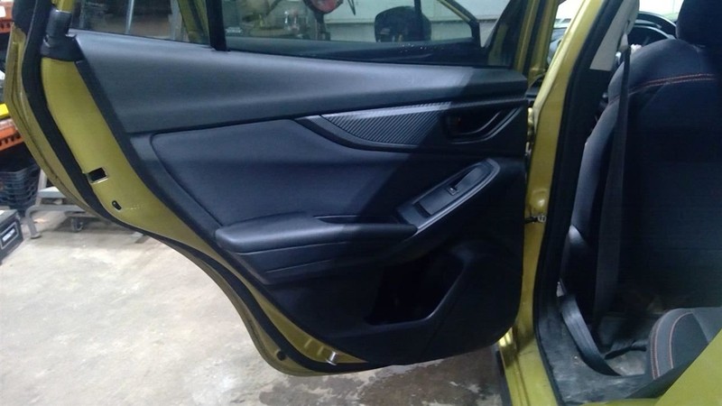 CROSSTREK 2021 Driver Left Rear Door Trim Panel Rear 1790765