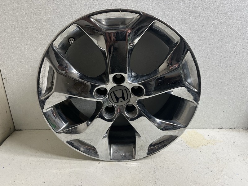 2010-2012 Honda Crosstour 18x7 Alloy Wheel Rim Chrome Cladding 5 Spoke 18" Inch
