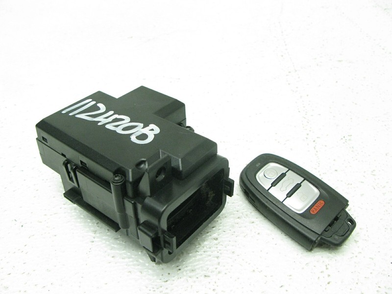 08-16 AUDI 8T A5 S5 RS5 A4 Q5 IGNITION SWITCH KEY SLOT STARTER CONSOLE OEM 11242