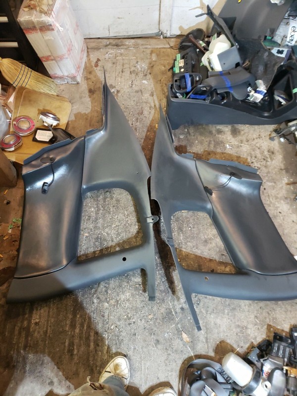 1995-01 MONTE CARLO REAR WALL PANEL TRIM BEZEL SET 16664026 , 16664027