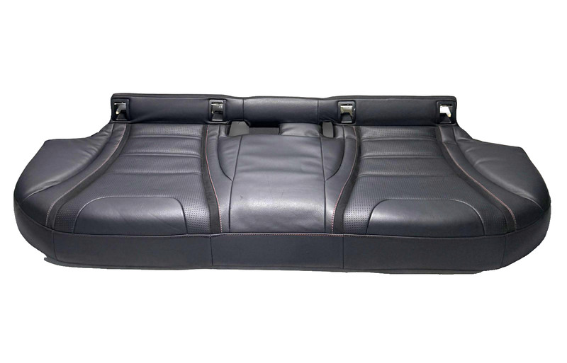 📌 2015-2021 MERCEDES C43 C450 W205 AMG REAR SEAT LOWER CUSHION COVER BLACK OEM
