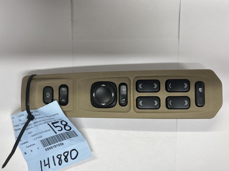 03-'07 CADILLAC CTS Front Door Switch Driver master OEM 1 Year Wnty!