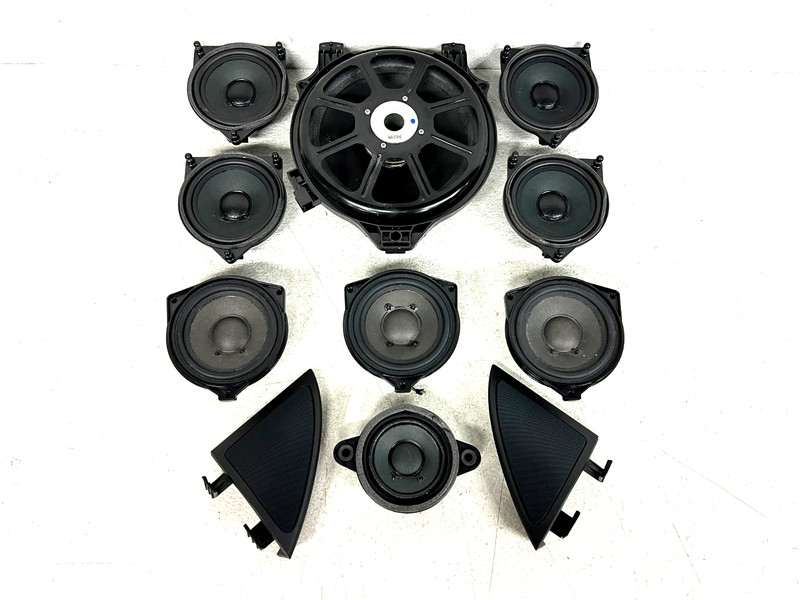 ⭐14-17 MERCEDES-BENZ S550L FRONT/REAR SPEAKER TWEETER SUB WOOFER SET OEM LOT2707