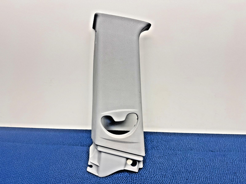 08–14 BMW E82 135i Coupe Left Upper Center B-Pillar Trim Panel Alaska Gray OEM