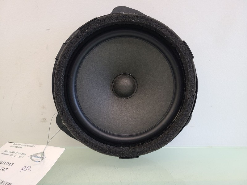 Passenger Rear Door Speaker Fits 2019 AUDI A3 587466