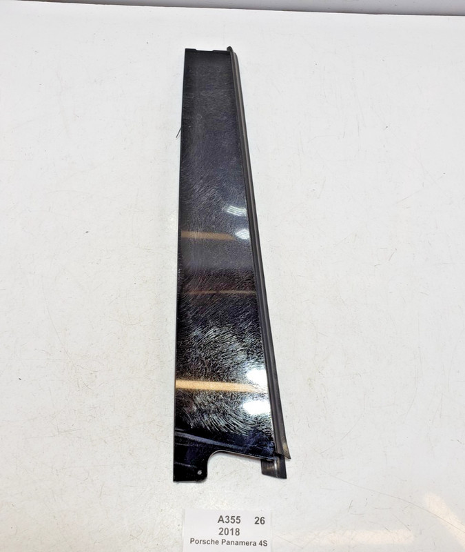✅ 17-23 OEM Porsche Panamera 4S 971 Rear Right Passenger B Pillar Exterior Trim*