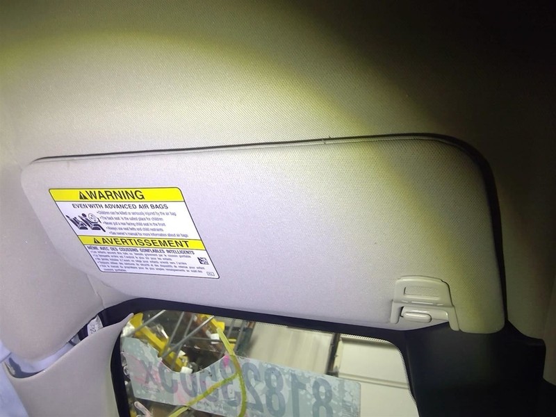Driver Left Sun Visor Sedan Fits 15-25 LEGACY 1741317