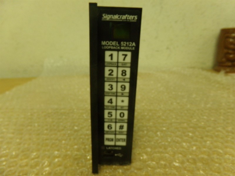 Signalcrafters 5212A Loopback Module 50E5515 Rev 4 #3 *FREE SHIPPING*