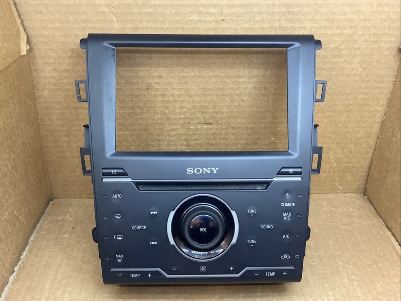 14-15 Ford Fusion Temp Temperature Climate Radio Control Bezel DS7T-18E245-PS