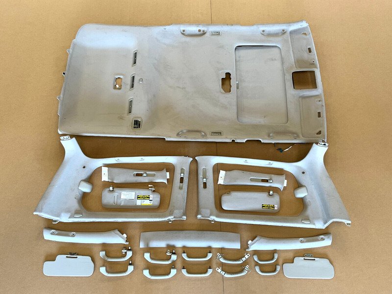 ⭐2000-2003 TOYOTA TUNDRA SR5 ACCESS CAB ROOF HEADLINER PILARS VISOR OEM LOT2580