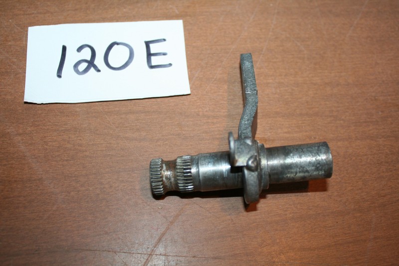 1975 Yamaha DT 400 Rear Brake Pedal Pivot Arm Shaft OEM 75 B