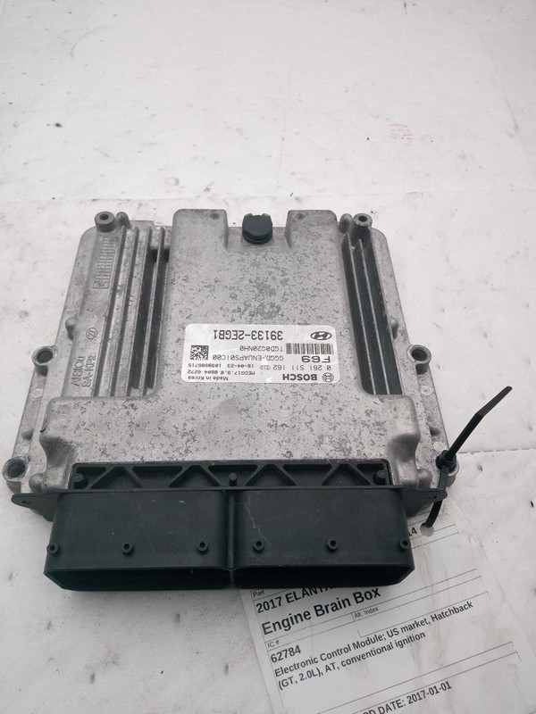 Used Engine Control Module (ECM) fits: 2017 Hyundai Elantra Electronic Control M
