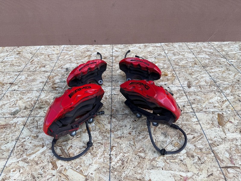 MERCEDES W212 E63 2010-2016 OEM FRONT REAR LEFT RIGHT BREMBO BRAKE CALIPERS SET