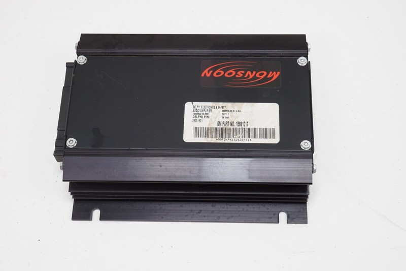 PONTIAC G6 Convertible Amplifier AMP Monsoon OEM 2006 - 2009 *